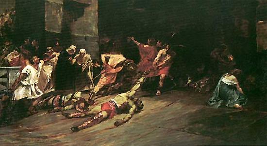 Juan Luna Spolarium oil painting picture